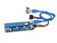 PCI-E Raiser PCI E Express 1X To 16X Riser Card USB 3.0 PCI-E SATA To 6Pin Carousel 7