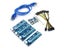 USB 3.0 PCI-E Express 1x To 16x Extender Riser Card Adapter Pcie 1 To 4 USB Carousel 3