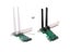 PCI-E Express To PCI-E Adapter Card Wireless Network Card WiFi Mini 2 Antenna Carousel 1