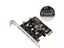 4 Ports USB3.0 To PCI-E Controller Riser Card Adapter For Desktop PC Carousel 7