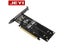 JEYI IHyper M.2 X16 TO 4X NVME PCIE3.0 GEN3 * RAID CARD PCI-E VROC Hyper M.2X16 Carousel 3