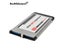 Kebidumei PCI Express Card To USB 3.0 Expresscard 2 Port Adapter 34mm Express Carousel 1