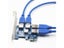 NEW Add PCIe 1 To 4 16X Slots Riser 1X To 4 External Adapter Carousel 4