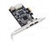 1 Set PCI-e 1X IEEE 1394A 4 Port(3 1) Firewire Card Adapter 1394 A PCIe With 6 Carousel 4