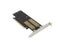 3 In 1 PCI-E 3.0 X16 To NGFF M.2 NVMe AHCI SSD Adapter Card For M Key B Key Carousel 4
