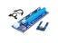 New Mini PCI Express PCI-E Riser Card PCIe 1x To 16x Adapter With SATA 6pin Carousel 3