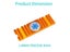 Aluminum Heatsink Radiator Extruded Heatsink For PCIe NVMe M2 2280 SSD Heat Carousel 5