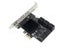 PCI Express To 10 Port SATA Controller SATA 3 III 3.0 6Gbps To PCI-e X1 Card Carousel 4