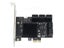 PCI Express To 10 Port SATA Controller SATA 3 III 3.0 6Gbps To PCI-e X1 Card Carousel 5
