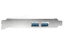 USB 3.0 PCI-E Expansion Card 19pin Header 2 Port USB3.0 Hub Carousel 8