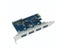PCIE 4 Port USB 3.0 Adapter 5.0Gbps 19Pin FL1100 Chipset For WIN10 WIN8 MAC OS Carousel 3