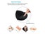 Wrist Rest Mouse Pad With Non-Slip Base For Typist Office Gaming PC Laptop Carousel 7