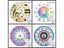 Piano Music Symbol Mouse Pad 200X200 220X220MM Gaming Mat Carousel 2