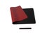 Stain Resistant PVC Mouse Pad With Faux Leather Decorative Strap Smooth Surface Carousel 6