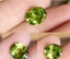 High quality natural olivine colored gemstone bare stone 10mm*12mm Carousel 1