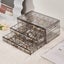 compartment jewelry storage box transparent jewelry organizer box 3 drawers Carousel 3