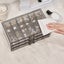 compartment jewelry storage box transparent jewelry organizer box 3 drawers Carousel 7