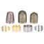 sewing thimble brass finger protector hardworking thimble handcraft accessory Carousel 1