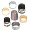 sewing thimble brass finger protector hardworking thimble handcraft accessory Carousel 2