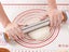 Set of Adjustable Stainless Steel Rolling Pin Non-Stick Silicone Baking Mats Carousel 4