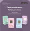 Mini Portable Game Console With Keychain Children Handheld Puzzle Retro #AE2 Carousel 3