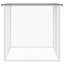 Chicken Cage with Roof Light Grey 103x98x90 Cm Galvanised Steel Oixttn Carousel 4