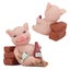 pig ornament pig figurine pig decor for pig lovers pig decor animal statues Pig Carousel 6