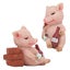 pig ornament pig figurine pig decor for pig lovers pig decor animal statues Pig Carousel 7