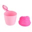 baby waterfall rinser bath cup pink kid wash hair bathing flusher baby Carousel 7