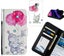 Vodafone V8 Case Leather Wallet Case 3D Pattern Printed Carousel 1