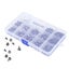 zinc alloy rivet nail rivet snap fastener tool kit diy tools 200Pcs Bullet Rivet Carousel 4