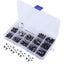 zinc alloy rivet nail rivet snap fastener tool kit diy tools 200Pcs Bullet Rivet Carousel 8