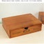 desktop wooden drawer storage box single drawer box vintage box drawer desktop Carousel 7