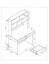 Desk 100cm Carousel 6