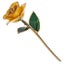24k gold-plated real rose rose with base valentine's day rose 24K Gold Plated Carousel 3