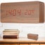 led smart clock electronic alarm clock bedside clock sound control clock Digital Carousel 4