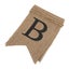 hanging decorations Valentines Day Banner BE MINE Heart Burlap Tuxedo Carousel 3