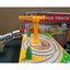 78 Pcs Wooden Railway Track Toy Early Educational Manual Control Car Set Gift Carousel 4