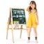 Double-Sided Magnetic Art Easel Dry Easel Carousel 3