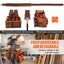 New Tool Belt with Suspenders Adjustable Carpenter Tool Pouch Genuine Leather Carousel 6
