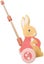 Beatrix Potter: Flopsy Wooden Push Along Carousel 1