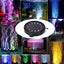 Aquarium Bubble Light Aquarium Air Stone LED Light Carousel 8