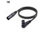 Right Angle XLR Female To Straight XLR Male 3 Pin Adapter Cable For Studio Carousel 6