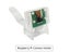 Transparent Camera Holder Acrylic Support Bracket Case For Raspberry Pi Camera Carousel 4