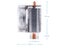 ICE-Tower CPU Fan 7 Colors Light Bracket 5-layer Cooler For Raspberry Pi 4B / Carousel 4