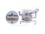 ICE-Tower CPU Fan 7 Colors Light Bracket 5-layer Cooler For Raspberry Pi 4B / Carousel 8