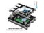 Raspberry Pi 3 Enclosure Cases 9 Layer Acrylic Cover Shell Cooling Fan Carousel 6
