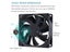 Aokin 80x80x25mm DC 5V 12V 24V Brushless Cooling Fan 2-Pin High Performance Carousel 4
