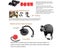 Action Camera Tripod Accessories For Gopro Hero Set Helmet Extension Arm Mount Carousel 5