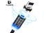 FLOVEME Magnetic Charge Cable Lighting Micro USB Type C Cable Charging Nylon Carousel 3